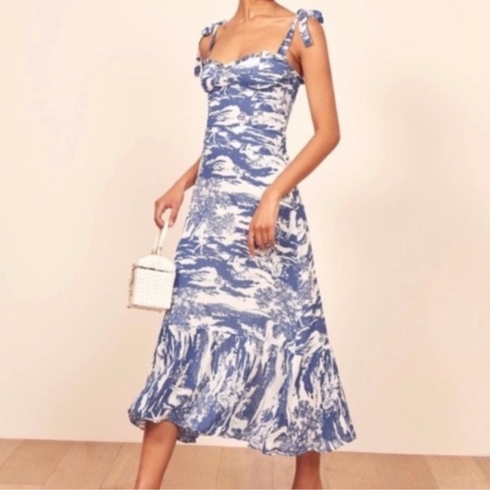 Reformation Nikita Dress in Discontinued Color Size 0 Worn Once